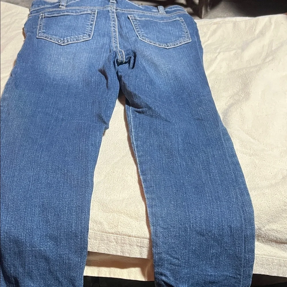 OshKosh B'gosh Blue and White Kids Overalls